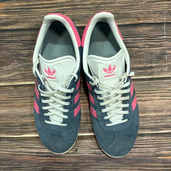 Adidas Women's Gazelle Ink Lucid Pink Women's Casual Lace Up Sneakers Size 9.5 - Picture 7 of 8